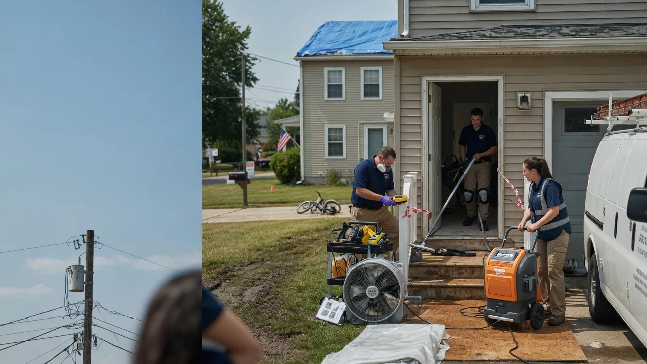 Water Damage Repair in Lee Center, IL near me
